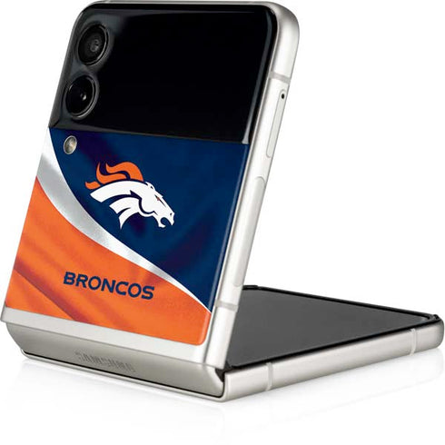 NFL Denver Broncos Galaxy Z Flip4 5G Skin